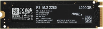 Накопитель SSD Crucial PCIe 3.0 x4 4TB CT4000P3SSD8