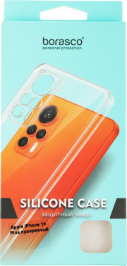 Чехол (клип-кейс) BoraSCO для Apple iPhone 15 Plus Silicone Case