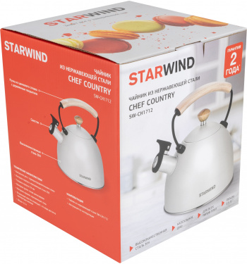Чайник металлический Starwind Chef Country
