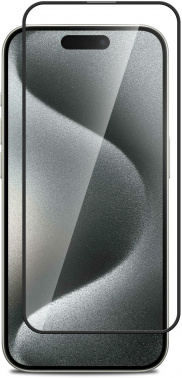 Защитное стекло для экрана BoraSCO прозрачный для Apple iPhone 15 Plus 2.5D антиблик. 1шт. (72402)