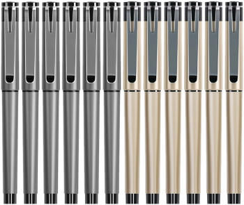 Набор ручек гелев. Deli (S95-P) ассорти d=0.5мм черн. черн. кор.карт. (12шт) линия 0.35мм