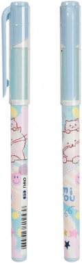 Набор ручек гелев. Deli MiYou (EG15-BL-P) ассорти син. черн. кор.карт. (12шт)