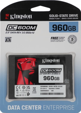 Накопитель SSD Kingston SATA-III 960GB SEDC600M/960G