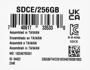 Флеш карта microSDXC 256GB Kingston  SDCE/256GB