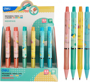 Набор карандашей мех. Deli  EU715-P