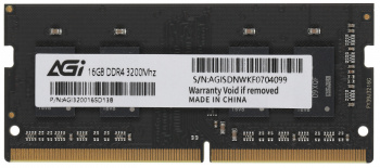 Память DDR4 16GB 3200MHz AGi  AGI320016SD138