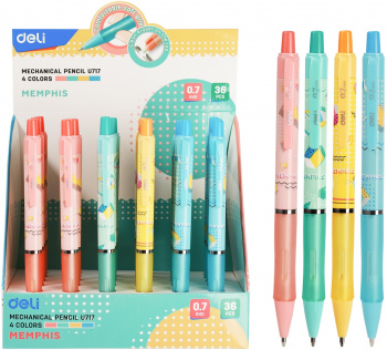 Набор карандашей мех. Deli  EU717-P
