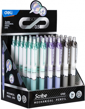 Набор карандашей мех. Deli  EU745-P