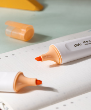 Набор текстовыделителей Deli  ES621SORANGE-P