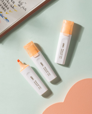 Набор текстовыделителей Deli  ES621SORANGE-P