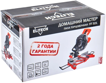Торцовочная пила Elitech ПТ 321