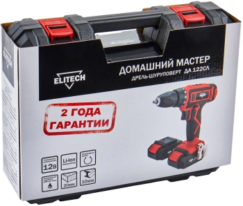 Дрель-шуруповерт Elitech ДА 122СЛ
