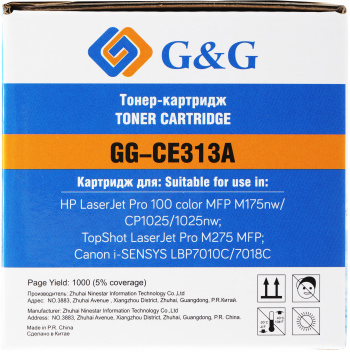 Картридж лазерный G&G GG-CE313A