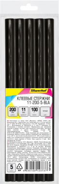 Cтержни клеев. для клеев.пист. Silwerhof 11-200-5-BLA