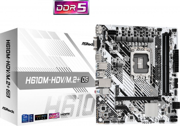 Материнская плата Asrock H610M-HDV/M.2+ D5