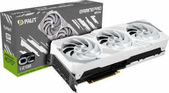 Видеокарта Palit PCI-E 4.0  RTX4070Ti GAMINGPRO WHITE OC