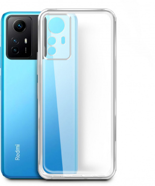 Чехол (клип-кейс) BoraSCO для Xiaomi Redmi Note 12S прозрачный (72130)