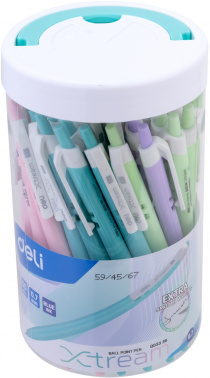 Набор ручек шариков. автоматическая Deli X-tream EQ03336