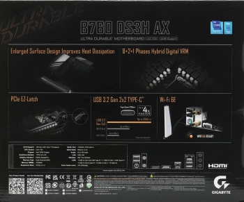 Материнская плата Gigabyte B760 DS3H AX