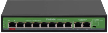 Коммутатор Digma  DSP208F-2F-T120