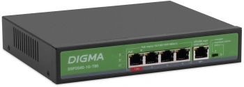 Коммутатор Digma  DSP204G-1G-T80