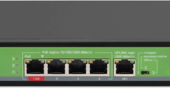 Коммутатор Digma  DSP204G-1G-T80