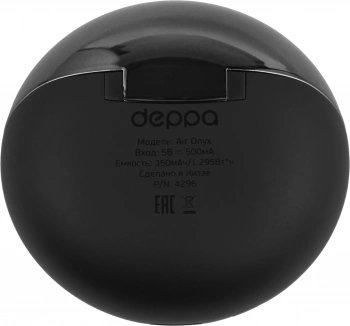 Гарнитура вкладыши Deppa Air Onyx