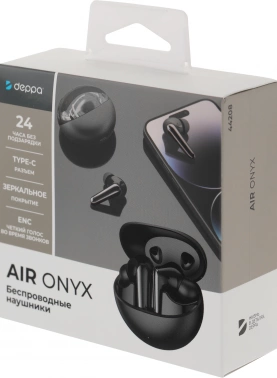 Гарнитура вкладыши Deppa Air Onyx