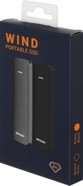 Накопитель SSD Hikvision USB-C 1TB HS-ESSD-P1000BWD 1000G BLACK