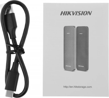 Накопитель SSD Hikvision USB-C 1TB HS-ESSD-P1000GWD 1000G GREY