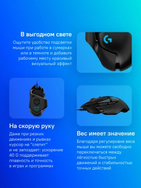 Мышь Logitech G502 Hero