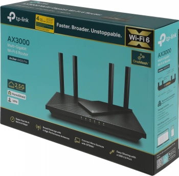 Роутер беспроводной TP-Link Archer AX55 Pro