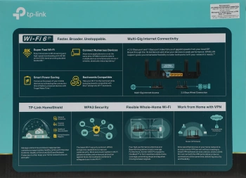 Роутер беспроводной TP-Link Archer AX55 Pro