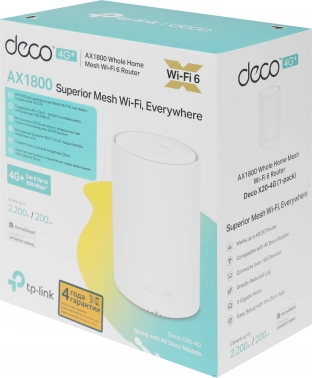 Бесшовный Mesh роутер TP-Link Deco X20-4G