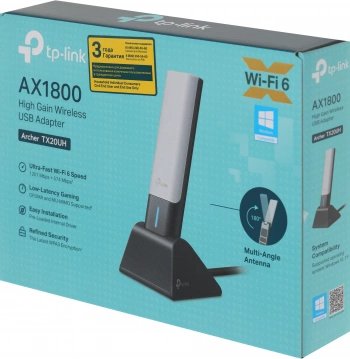 Сетевой адаптер Wi-Fi TP-Link Archer TX20UH