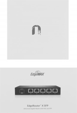 Маршрутизатор Ubiquiti EdgeRouter X SFP