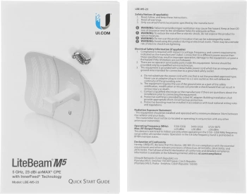 Точка доступа Ubiquiti LiteBeam LBE-M5-23