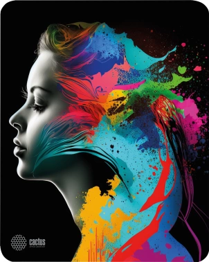 Коврик для мыши Cactus Color paint