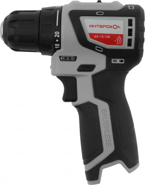 Дрель-шуруповерт Интерскол ДА-10/12В 36 МиниМАКС без АКБ и ЗУ