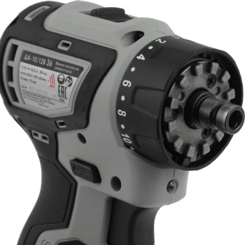 Дрель-шуруповерт Интерскол ДА-10/12В 36