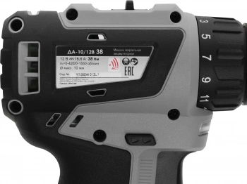 Дрель-шуруповерт Интерскол ДА-10/12В 38