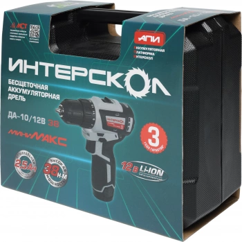 Дрель-шуруповерт Интерскол ДА-10/12В 38
