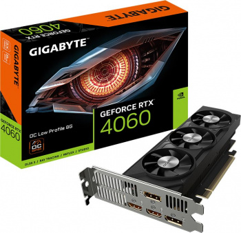 Видеокарта Gigabyte PCI-E 4.0  GV-N4060OC-8GL