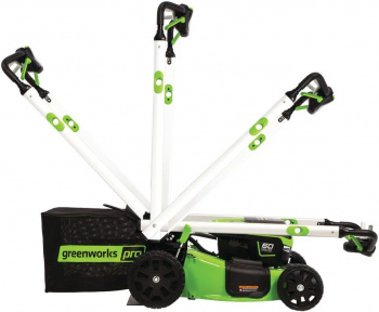Газонокосилка роторная Greenworks GD60LM51SP