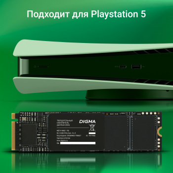 Накопитель SSD Digma PCIe 4.0 x4 1TB DGSM4001TM6ET