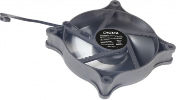 Вентилятор для корпуса Digma  DFAN120PWM-2BK