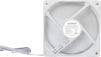 Вентилятор для корпуса Digma  DFAN120PWM-1WH