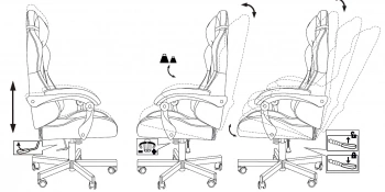 Кресло игровое Knight  Terminator