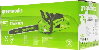 Цепная пила Greenworks  GD40CS20X