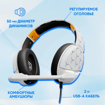 Наушники с микрофоном Оклик HS-L710G